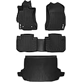SMARTLINER Custom Fit Floor Mats and Cargo Liner Set for 2014-2018 Subaru Forester