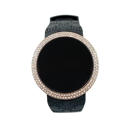Techno Pave Rose Gold Black Digital Sports Watch Tunisia Ubuy