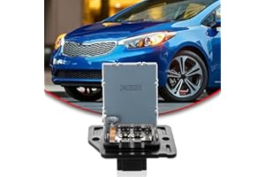 JZ AUTO HVAC Blower Motor Resistor Compatible with 2006-2013 Hyundai Elantra 2006-2014 Sonata 2013-2018 Santa Fe 2014-2018 Kia Forte 2006-2019 Optima 2011-2024 Sorento 2015-2021 Sedona, Replace 971283K000
