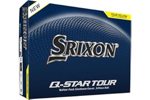Srixon Q-Star Tour 6 Golf Balls, Tour Yellow