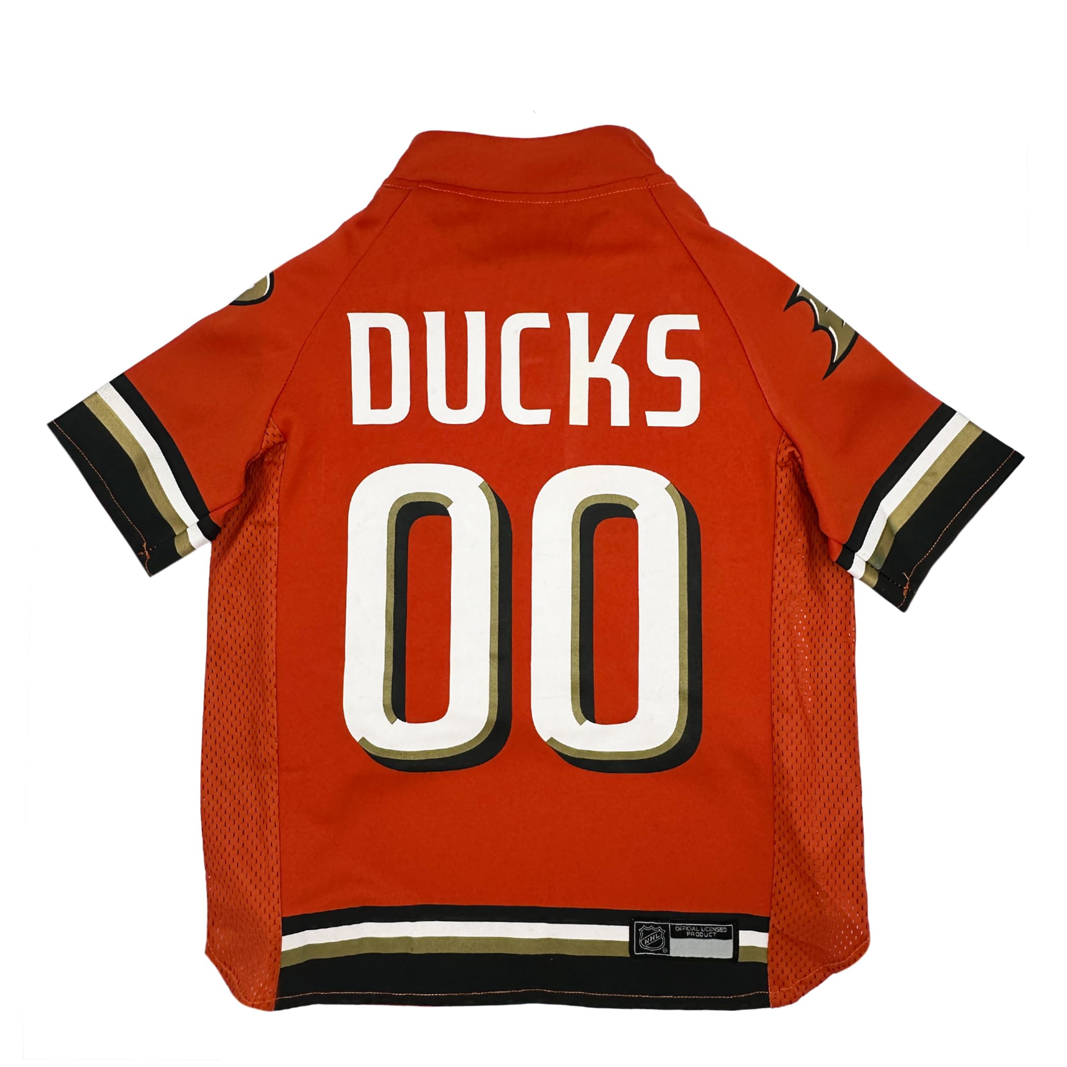 Pets First NHL Anaheim Ducks Jersey for Dogs & Cats, X-Large. - Let Your Pet Be A Real NHL Fan!