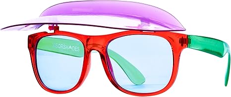 sunglasses with visor attached