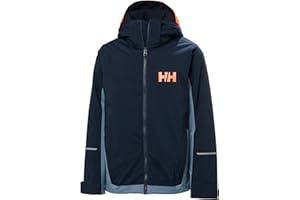 Helly-Hansen Junior Quest Jacket – Unisex Waterproof Outdoor Gear, Breathable Hooded Coat for Kids' All-Weather Adventures
