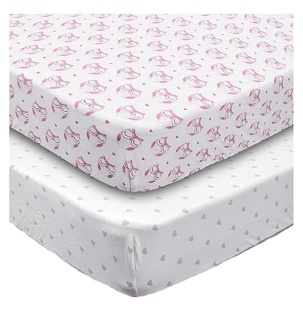 crib mattress with owls