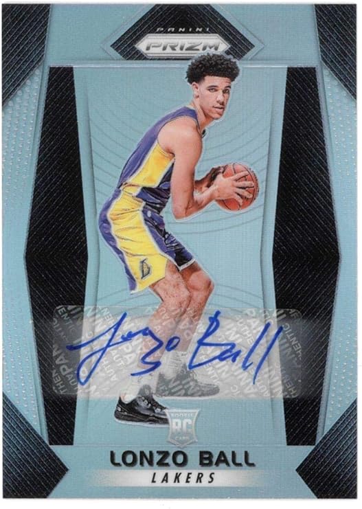 lonzo ball autograph