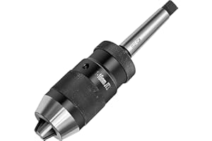 HAowosi 1/32"- 5/8" Heavy Duty Drill Press Chuck,MT2-JT33 Drill Chuck Arbor,Keyless JT33 Mount, for Lathes Milling Drilling Machine