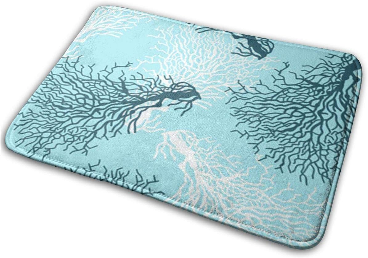 D-M-L 40X60CM Alfombra de Baño Antideslizante Absorbente Tapete del