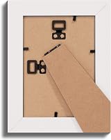 Fabian Clarke London 7x5 Modern White Wooden Frame with 6x4 Mount view 3