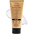 Sky and Sol Natural Mineral Sunscreen SPF 30 3 oz: Natural Tallow & Zinc Oxide, Reef Safe, Water Resistant, Fragrance-Free, Non-Greasy Formula for Face and Body