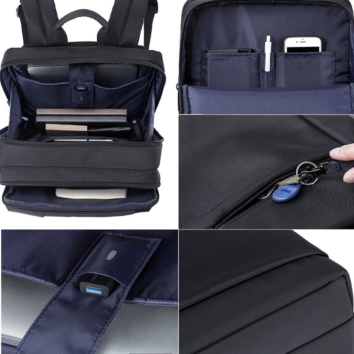 xiaomi mi business backpack black