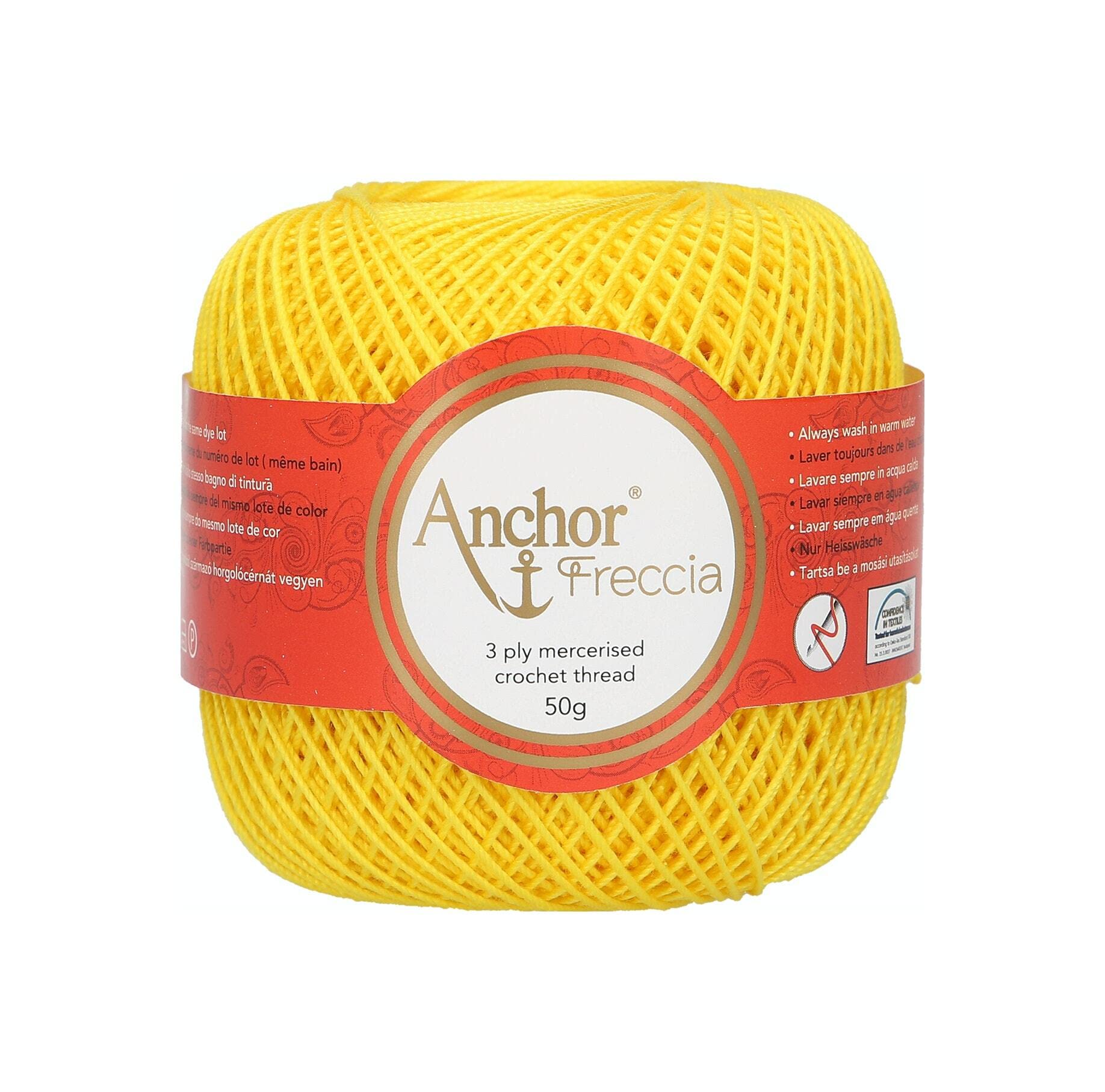 Anchor Freccia, Thickness: 6, Packaging: 50G, Running Length: 175M 290 Crochet Threads