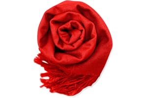 GEARONIC TM Women's Soft Pashmina Scarf Winter Shawl Wrap Scarves Lady Fashion in Solid Colors