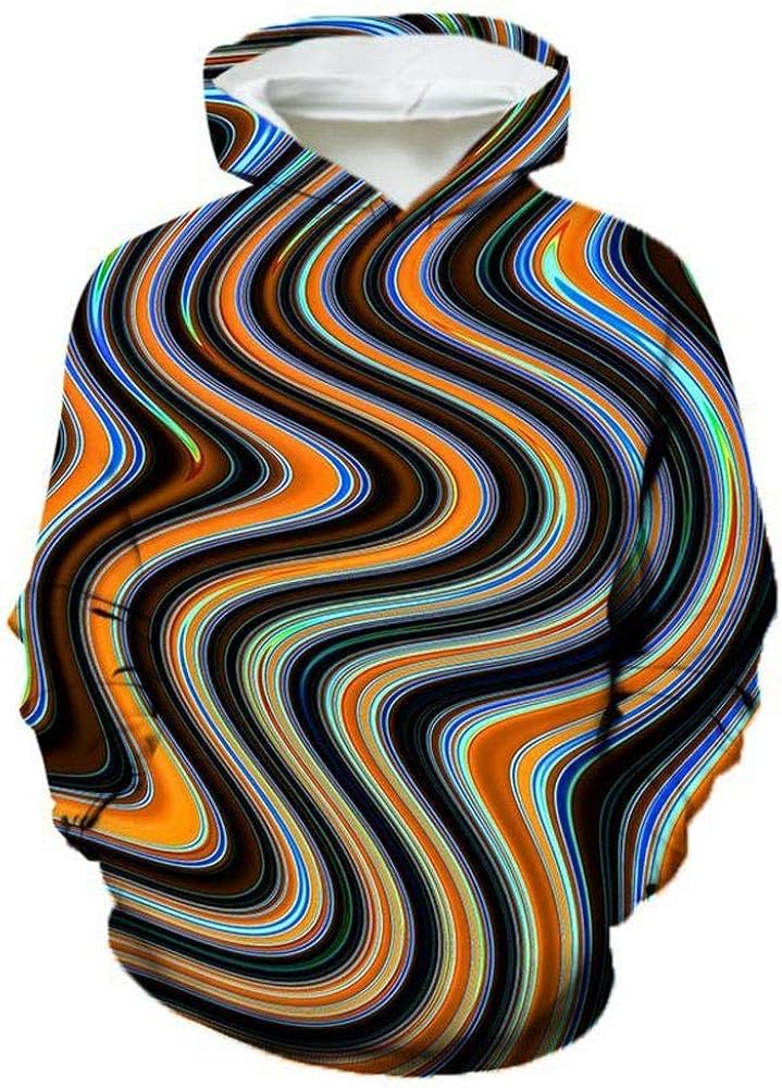 Sweat à Capuche Enfant 3D - Manches Longues Avec Poche Kangourou - Taille 4-16 Ans - Design Animaux Ou Galaxie