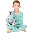 Franco Kids Bedding Super Soft Plush Mini Cuddle Pillow Buddy, One Size, Jurassic World Blue T-Rex