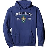 Lambda Chi Alpha Fraternity Est.1909 LXA Lambda Chis LCA Pullover Hoodie