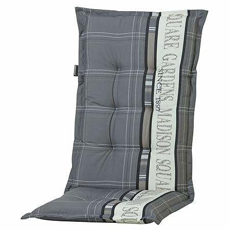 Madison Spar-Set 6x Gartenmöbelauflage Garden Hochlehner Kissen Auflage 1230x500x80 mm