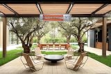Qollection Quartz Wall Heater Bathroom Patio 600W/1200W 2 Settings Pull UK Plug view 2