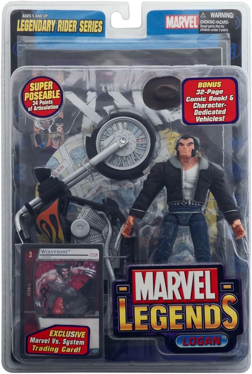 Marvel Legends: Legendary Riders Series: Logan Action Figure (Variant)