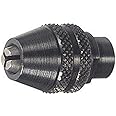 Dremel 4486 Keyless Chuck, ideal for 1/32” (0.8mm) to 1/8” (3.2mm) Shank Rotary Tool Accessories , Silver