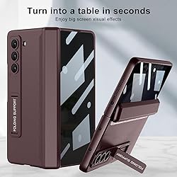 FODDOM PUROOM for Samsung Galaxy Z Fold 5 Case with