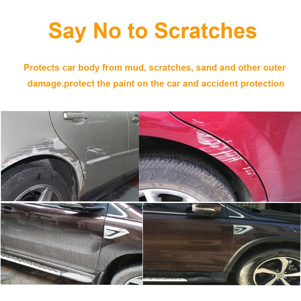 Automotive trucks Oyeeice Universal Fender Flares Flexible 4Pcs 59”x2