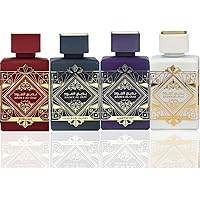 Amazon.com : Lattafa Perfumes Bade'e Al Oud for Unisex 4 Piece Eau