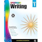 Spectrum Writing 1st Grade Workbooks, Learn to Write a Story, to Inform, an Opinion, Handwriting Practice for Kids 5-7, Classroom or Homeschool Curriculum