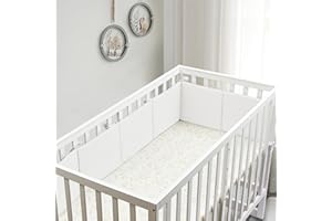 ZHAXINLAOTIE 3 PC Ventilated Mesh Liner Anti-Collision Breathable Cushioned Pads Soft Padding for Sides Padded Covers (White)