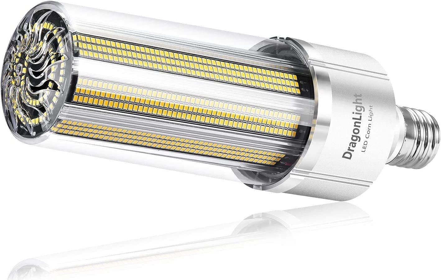 DragonLight 240W Super Bright LED Corn Light Bulb(1000 Watt Equivalent) - E40 Large Base LED Lamp - 5000K Daylight 32,400 Lumens for Large Area High Bay Lighting - Garage Warehouse Factory