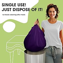 Pureegg Plastic Table Cloth Disposable 10