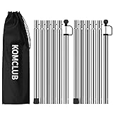 KOMCLUB Telescoping Tent Poles Tarp Poles