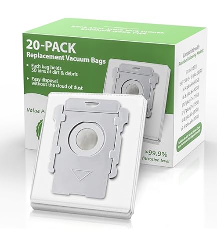 Amazon.com - 18 Pack Vacuum Bags for iRobot Roomba i7 i7+ i8 i8+