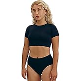 Organic Basics womens Smooth Recycled Nylon Seamless Hipster Underwear 5-pack