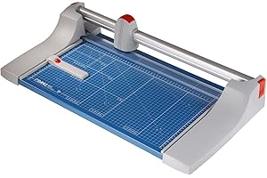 Dahle 442 Premium Rotary Trimmer, 20" Cut Length, 30 Sheet Capacity, Self-Sharpening, Automatic Clamp, German Engineered Paper Cutter