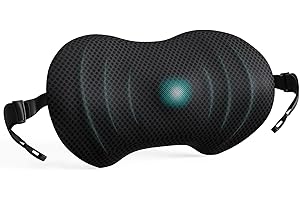 Lumbar Support Pillow, Ergonomic Back Cushion for Office Chair, Memory Foam Car Lumbar Pillow Lower Back Pain Relief with Adj