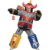 Morph Megazord Costume Adult, Halloween Costume Adults | Inflatable Costume for Adults with Built-In Fan, Inflates in Seconds, Fun for Parties &amp; Dress Up, Perfect for Halloween