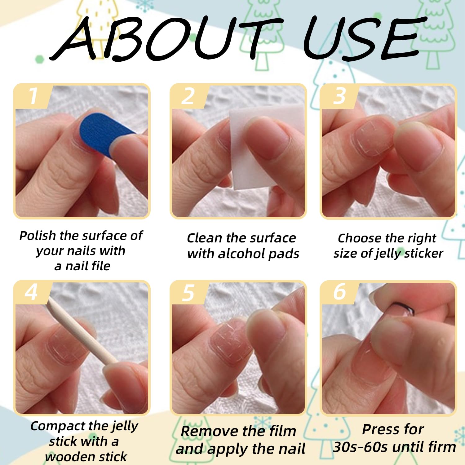 Almond French Tip Press on Nails Medium Fake Nails with Bow Charm Designs Cute Pink False Nail Pearl Flower Designs Full Cover Glue on Nails Press ons for Finger Manicure, 24Pcs - Image 6