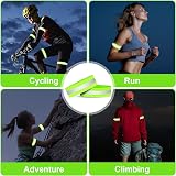 URAQT Reflective Wrist Strap 4-Pack High Visibility Safety Gear view 7