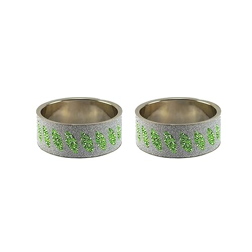 Bangle Set for Women (White) (ban9646-2.4)