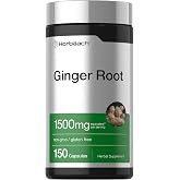 Horb&auml;ach Ginger Root Extract Supplement | 150 Capsules | Traditional Herbal Formula | Non-GMO &amp; Gluten Free