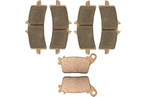 AHL Sintered Front & Rear Brake Pads Set for Suzuki GSXR600 L (Brembo Caliper) 2011-2015 GSXR750 L (Brembo Caliper) 2011-2015 GSXR1000 L (Brembo Caliper) 2012-2015