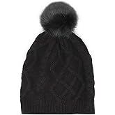 J.Crew Mercantile Women's Faux Fur Pom-Pom Beanie Hat