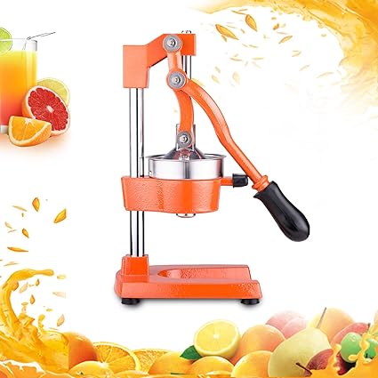 CO-Z Manuelle Hand Saftpresse Orangenpresse Zitronenpresse Obstpresse Fruchtpresse Limettenpresse Entsafter mit Hebel Juicer 