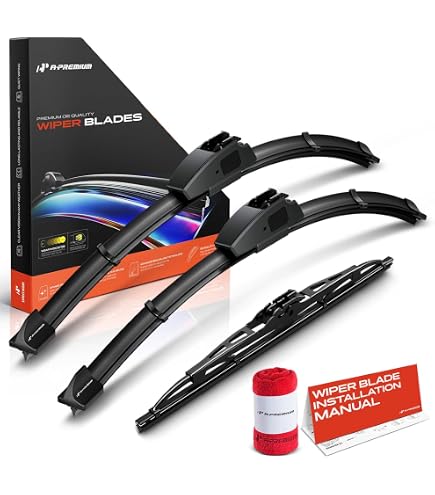 Paquete De 3 Escobillas Limpiaparabrisas | Para Hummer H3 2006-2010 | Delanteras Y Trasera | Estándar Trico
