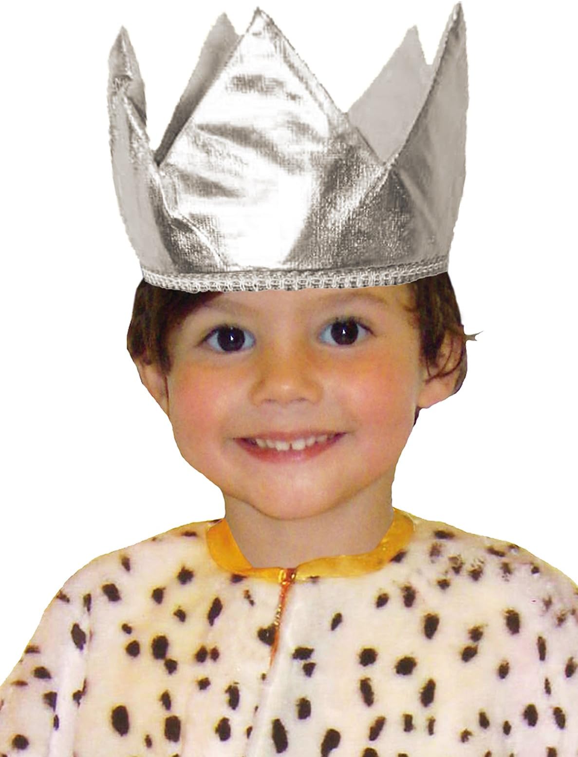 Crown of King in Silver for Children