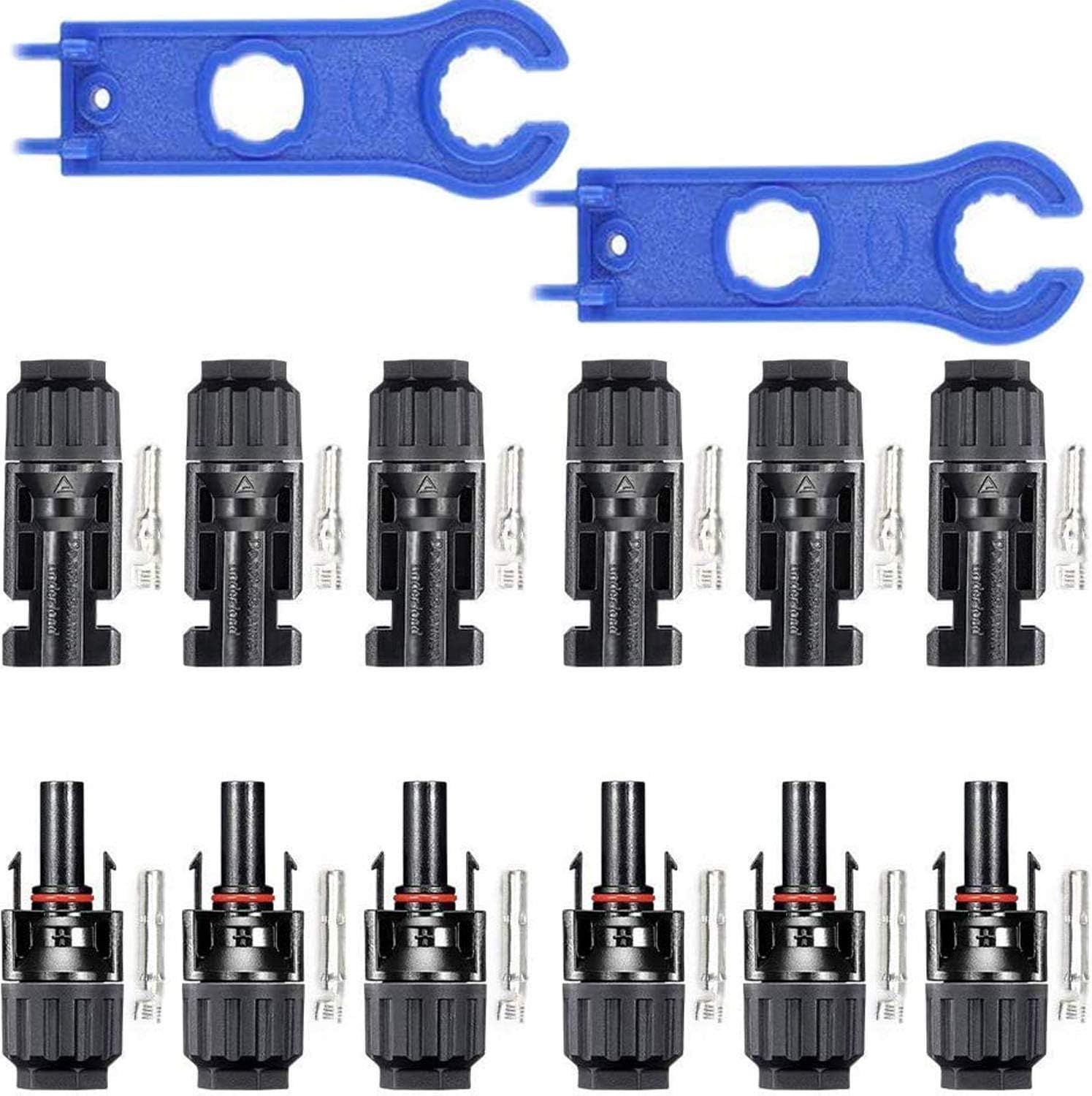 M16 vijfpolige IP67 Waterdichte Connector Female