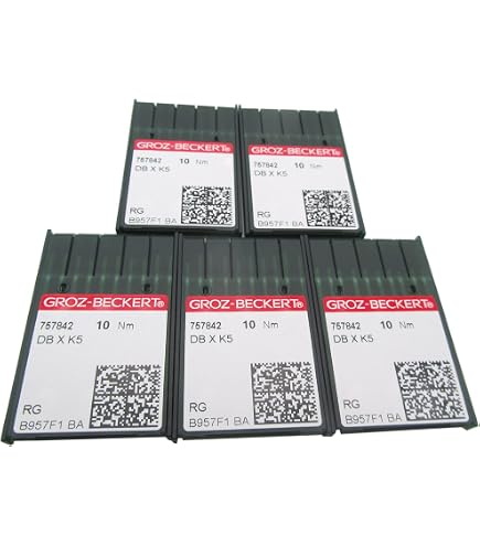 100 Aghi Organ 190R E MTX190 Per Macchine Da Cucire: Compatibili Con Pfaff, Brother, Juki, Mitsubishi E Altri (Misura 21/130)
