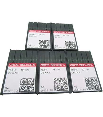 100 Aghi Organ 190R E MTX190 Per Macchine Da Cucire: Compatibili Con Pfaff, Brother, Juki, Mitsubishi E Altri (Misura 21/130)