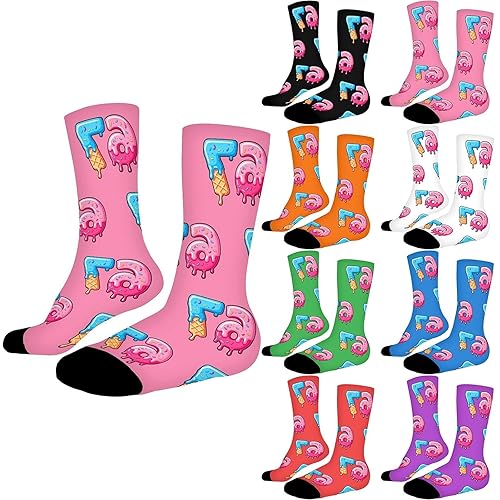 67 Socks for Boys Girls Women Men Six Seven Meme Design Christmas Jumper 2025 Funny 6 7 Baseball Socks