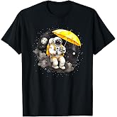 Funny Astronaut Space Eclipse Planet Science Solar System T-Shirt